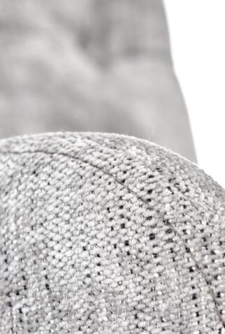 Кресло компьютерное HALMAR FLORES светло-серый/черный