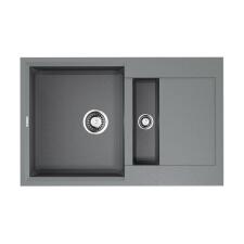 Кухонная мойка Omoikiri Sakaime 78-2-GR Tetogranit/leningrad grey