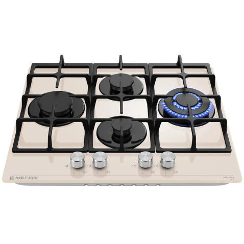 Варочная панель газовая MEFERI MGH604BG GLASS ULTRA