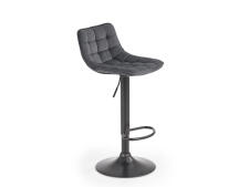 Стул барный HALMAR H95 серый/черный