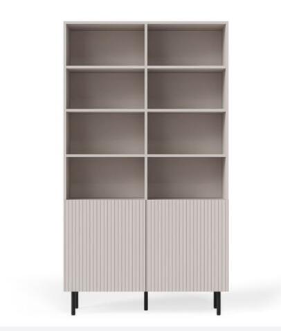 Стеллаж HALMAR PAXOS REG-1 кашемир/черный