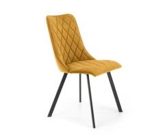 Стул HALMAR K450 горчичный/черный