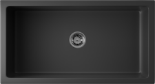 Кухонная мойка из керамики Omoikiri Mikura 83-BL Natceramic/черный