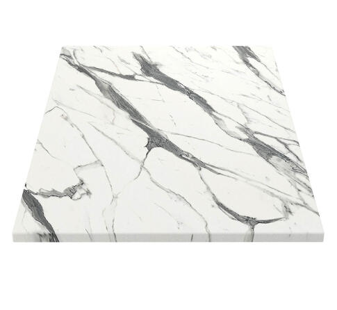 Столешница Sheffilton SHT-TT46 80/80 белый мрамор