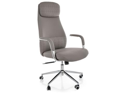 Кресло компьютерное SIGNAL Q-05 серый/хром