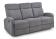 Диван HALMAR OSLO 3S раскладной, темно-серый