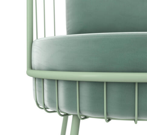 Диван Sheffilton SHT-SF8 нежная мята/мятный