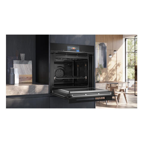 Духовой шкаф SIEMENS с СВЧ HM778GMB1