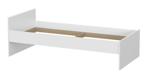 Кровать NN Мебель (МС Токио) Белый текстурный 90/200