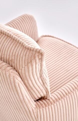 Кресло компьютерное HALMAR DUMBO светло-розовый/белый