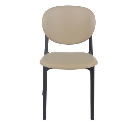 Стул Sheffilton SHT-S180 бежевый/черный