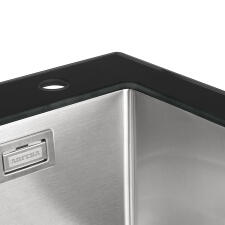 Мойка ARFEKA ECO AR 500*500 GS BLACK GLASS + SATIN Мойка ARFEKA ECO AR 500*500 GS BLACK GLASS + SATIN