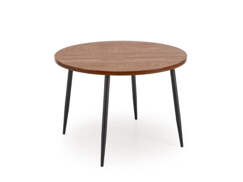 Стол обеденный HALMAR BARRY орех/черный 105