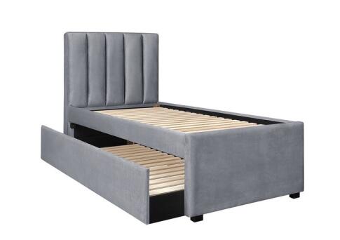 Кровать HALMAR RUSSO серый, 90/200