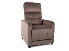 Кресло SIGNAL OTUS Velvet Bluvel 38 раскладное, капучино