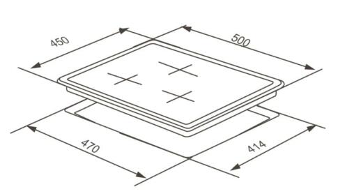 Поверхность газовая ZORG TECHNOLOGY HAG45 FDW black