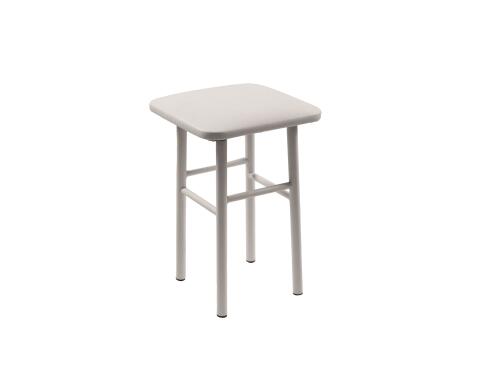 Табурет ВВР Классик белый Крокодил/белый, экокожа