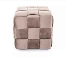 Пуф SIGNAL CASEL Velvet темно-бежевый