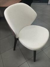 Стул HALMAR K583 бежевый/коричневый/орех