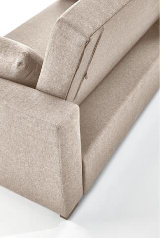 Диван HALMAR PAULINIO раскладной, бежевый