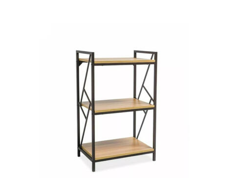 Стеллаж SIGNAL TABLO R3 дуб/т.коричневый, 99/60/40