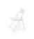 Стул HALMAR K565 белый, складной