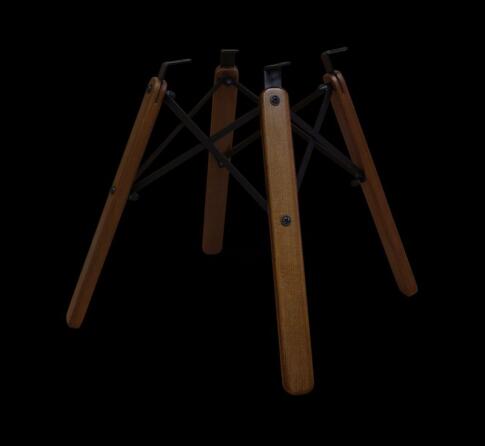 Каркас стула Sheffilton SHT-S70 артикул КС-70 темный орех/черный