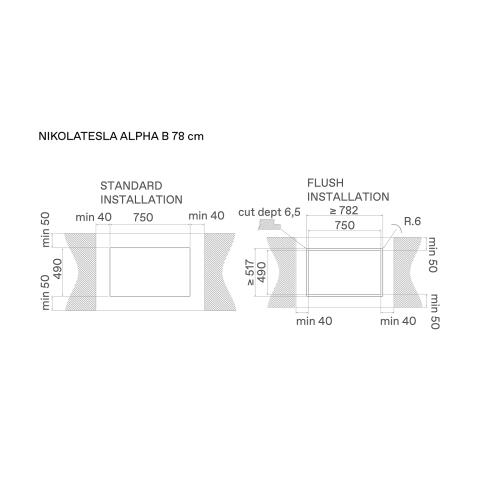 Поверхность индукционная ELICA NikolaTesla Alpha B BL/A/78