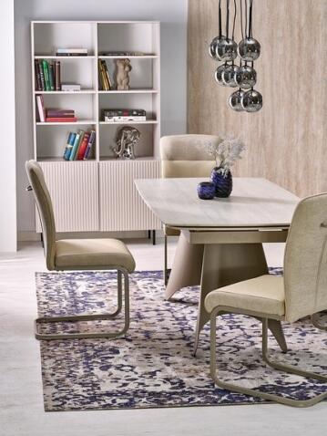 Стул HALMAR K584 бежевый/кашемир