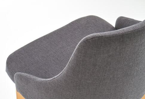 Стул HALMAR TOLEDO дуб медовый/inari 95