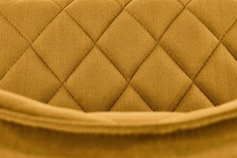 Стул HALMAR K450 горчичный/черный