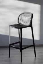 Стул барный Sheffilton SHT-S182-1 серый