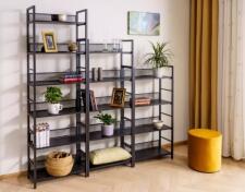 Стеллаж SIGNAL RAW R6 черный 187/67