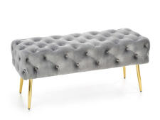 Скамья HALMAR ATHENA серый/золотой