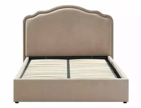 Кровать SIGNAL FLORENCJA Velvet Bluvel 40 темно-бежевый 140/200