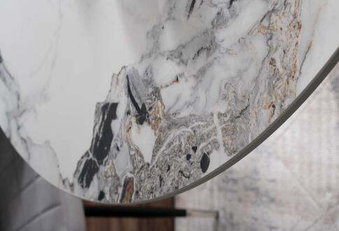 Стол обеденный SIGNAL MURANO белый/хром 120