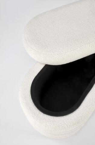 Скамья HALMAR BLISS кремовый