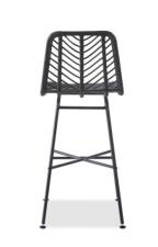 Стул барный HALMAR H97 черный/черный