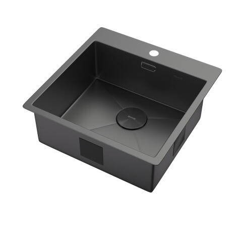 Мойка ZORG ZEROX 51 IF ZURINOX PVD GUNBLACK