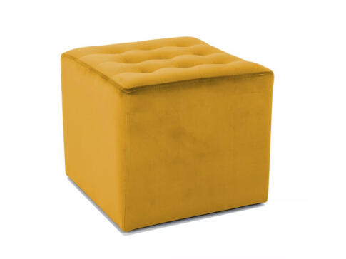 Пуф SIGNAL LORI Velvet Bluvel 68 карри