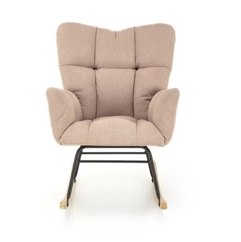 Кресло-качалка HALMAR VASCO бежевый