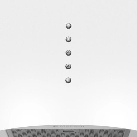 Вытяжка кухонная MEFERI TUBE35WH ISLA ULTRA