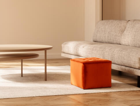 Пуф SIGNAL LORI Velvet Bluvel 4215 корица