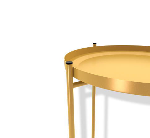 Стол журнальный Sheffilton SHT-CT8 артикул Сж-85 золото (+)