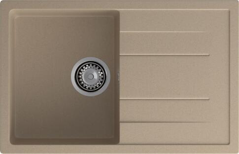 Кухонная мойка GRANFEST QUADRO Q-780L песочный