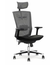 Кресло компьютерное HALMAR AMBASADOR черный/серый