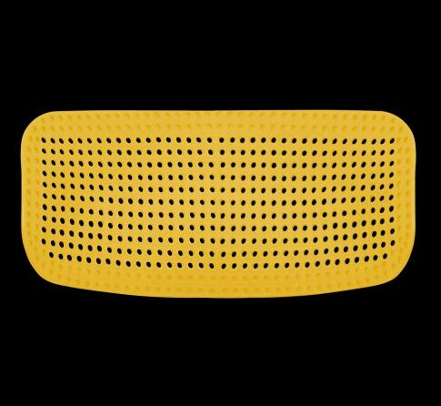 Спинка стула Sheffilton SHT-SB85 артикул СС-1 желтый RAL1021