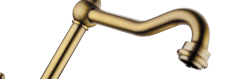 Смеситель для кухни Omoikiri Tottori-AB античная латунь