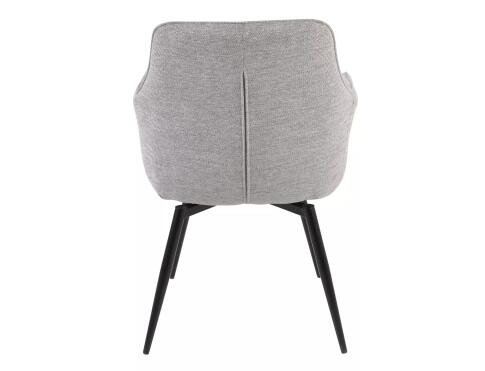 Стул SIGNAL SERVIO Brego 07 серый/черный, поворотный