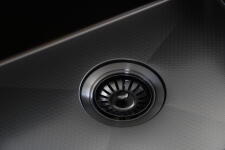 Кухонная мойка из нержавейки BLANTEK FS-5050HN Honeycomb Nano black ECO